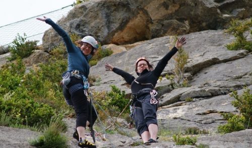 Frauenklettergruppe des DAV Sektion Berlin Gruppenbild 2
