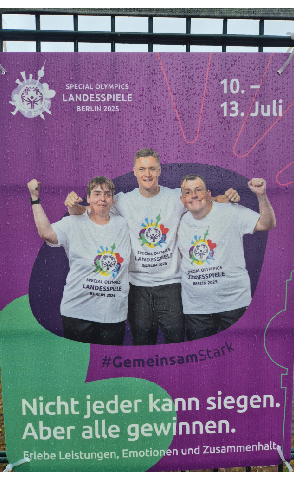 Die DAV Sektion Berlin inklusiv unterwegs auf dem inklusiven Sommerfest des Blindenhilfswerkes und im Rahmenprogramm der Special Olympics Landesspiele